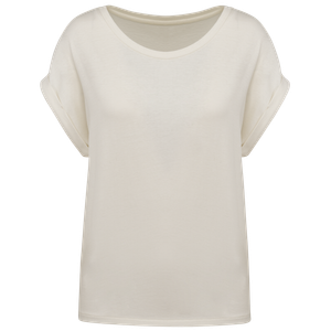 Eco-Friendly Ladie's Rolled-Up Sleeves T-shirt, miniatyr 2